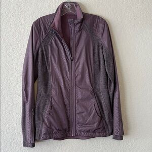 Lululemon size 8 Purple Zip-Up Jacket